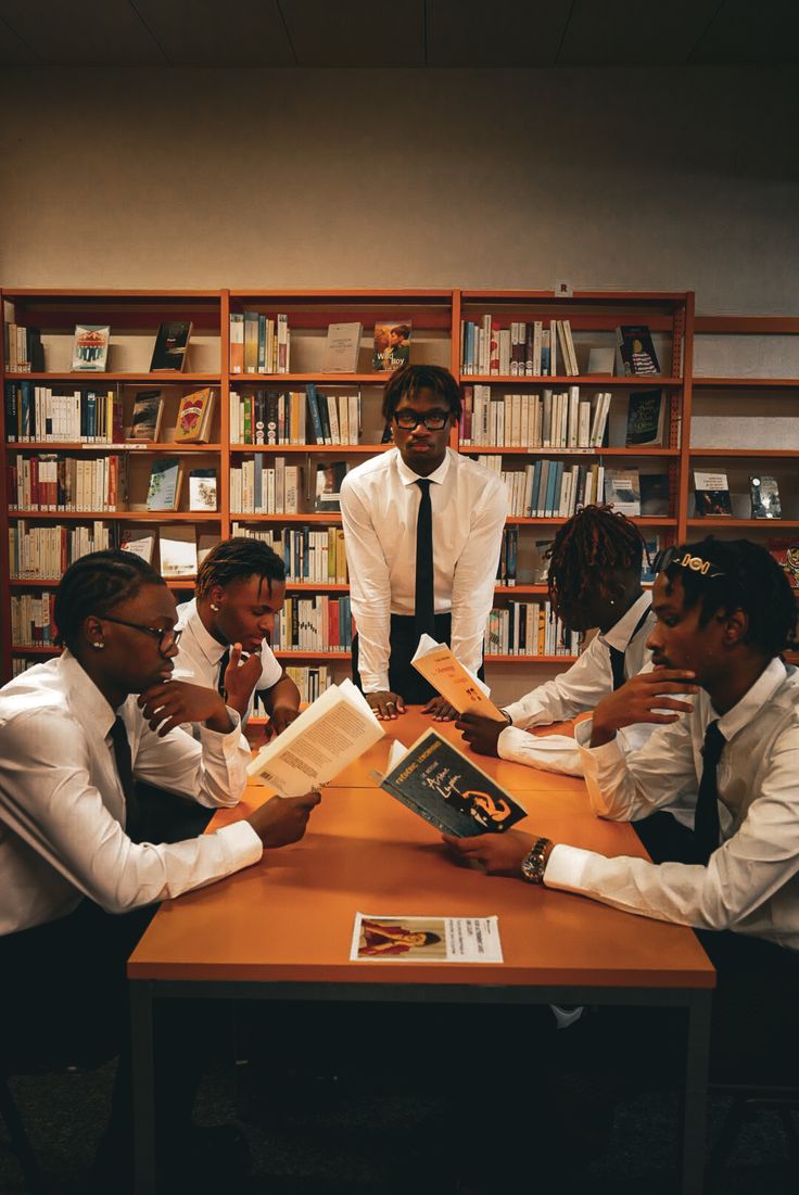 Students studying together in a graduate setting